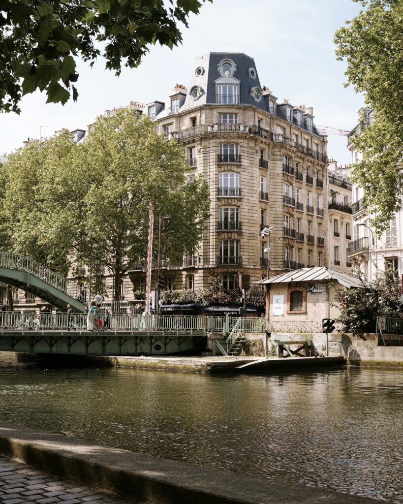 Canal St. Martin Parijs