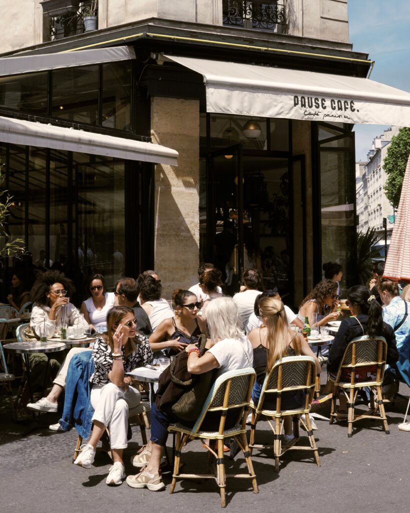 Pause café Parijs hotspot